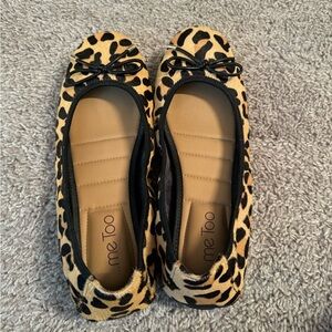 Me Too Cheetah Loafers/Flats size 9